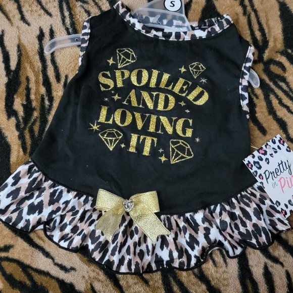 Pet Dress Dog or Cat Spoiled xs sm ea. New w/ Tag! - Picture 2 of 6